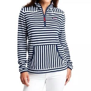 Vineyard Vines Blue and White Striped Hoodie